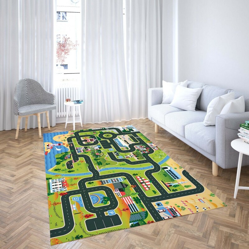 روفرشی کشدار طرح فانتزی مناسب اتاق کودک برند دفه کد TH 356