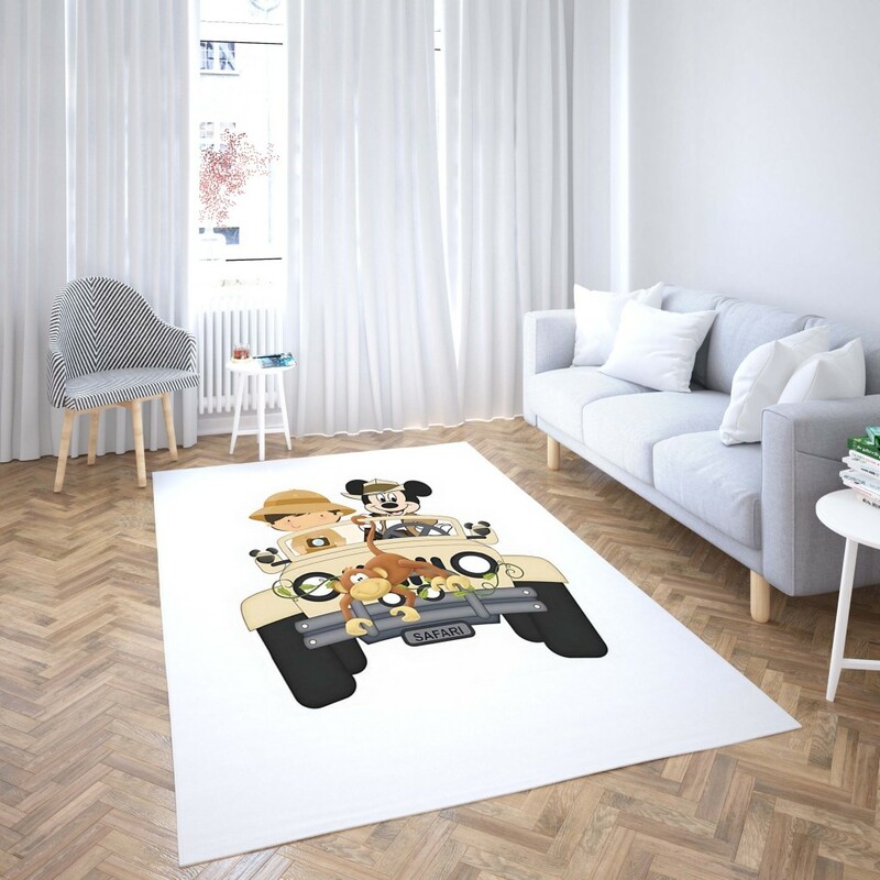 روفرشی کشدار طرح فانتزی مناسب اتاق کودک برند دفه کد TH 358