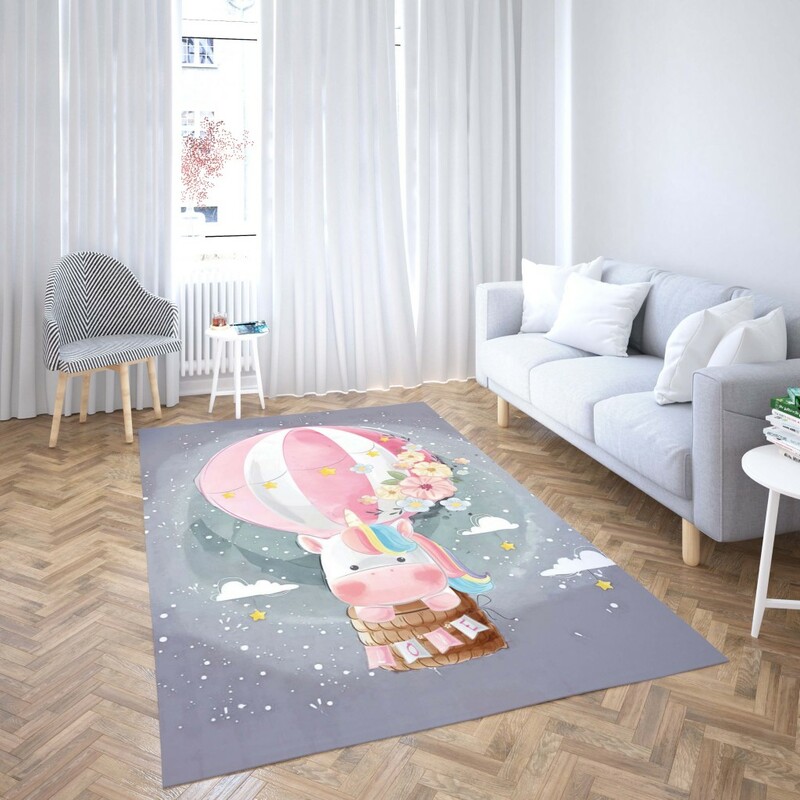 روفرشی کشدار طرح فانتزی مناسب اتاق کودک برند دفه کد TH 365