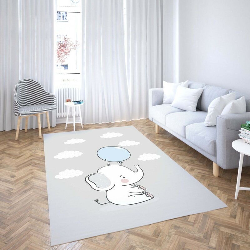 روفرشی کشدار طرح فانتزی مناسب اتاق کودک برند دفه کد TH 366