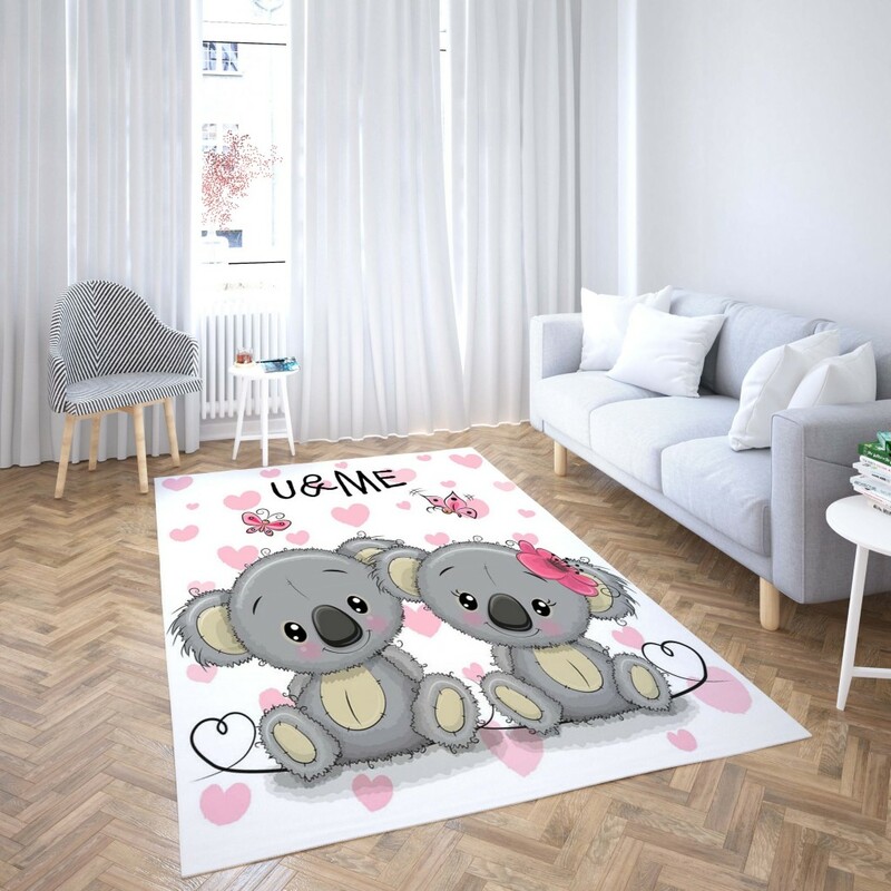 روفرشی کشدار طرح فانتزی مناسب اتاق کودک برند دفه کد TH 367