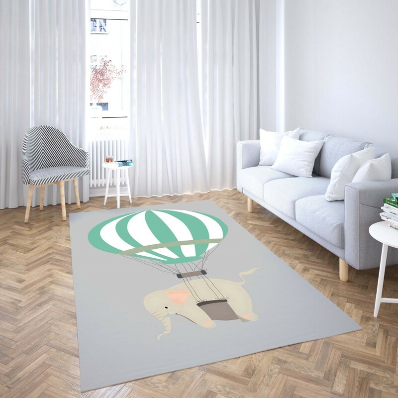 روفرشی کشدار طرح فانتزی مناسب اتاق کودک برند دفه کد TH 368