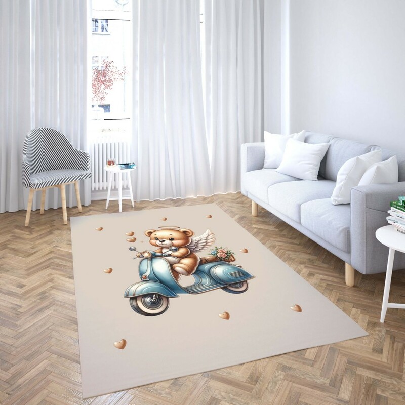 روفرشی کشدار طرح فانتزی مناسب اتاق کودک برند دفه کد TH 372