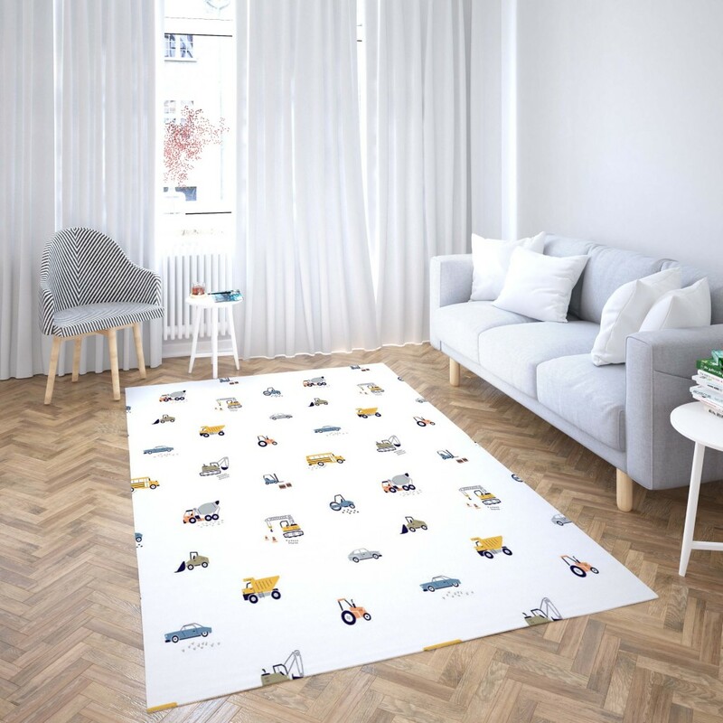 روفرشی کشدار طرح فانتزی مناسب اتاق کودک برند دفه کد TH 381