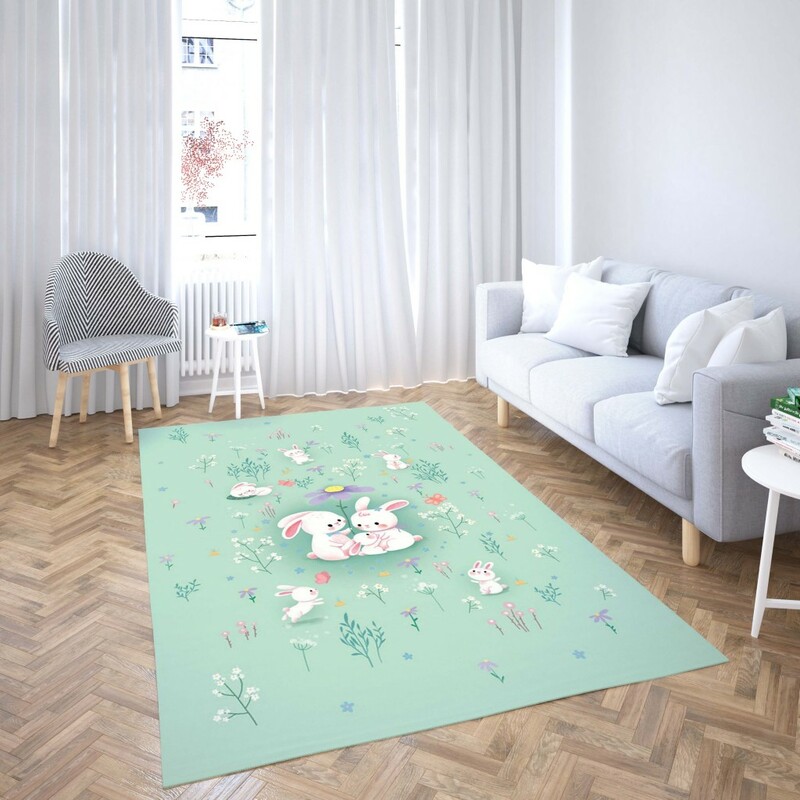 روفرشی کشدار طرح فانتزی مناسب اتاق کودک برند دفه کد TH 388