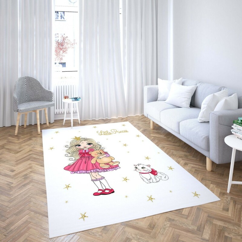 روفرشی کشدار طرح فانتزی مناسب اتاق کودک برند دفه کد TH 389