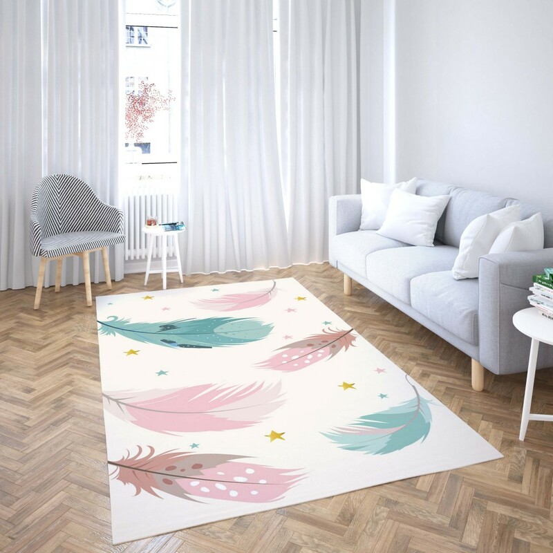 روفرشی کشدار طرح فانتزی مناسب اتاق کودک برند دفه کد TH 392