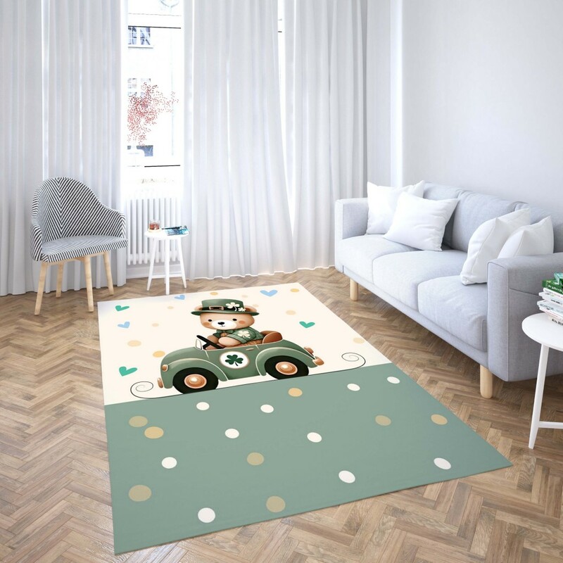 روفرشی کشدار طرح فانتزی مناسب اتاق کودک برند دفه کد TH 393