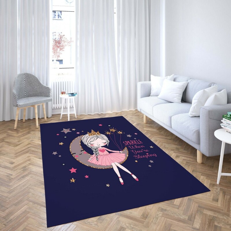 روفرشی کشدار طرح فانتزی مناسب اتاق کودک برند دفه کد TH 406