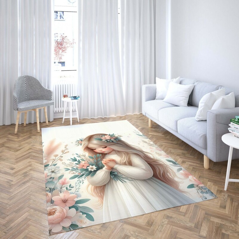 روفرشی کشدار طرح فانتزی مناسب اتاق کودک برند دفه کد TH 413