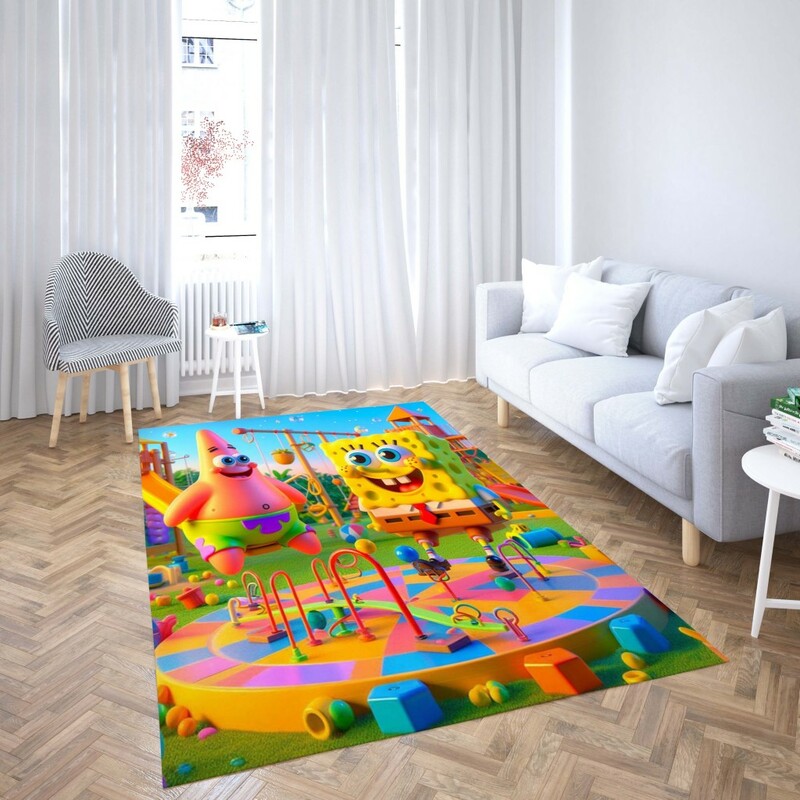 روفرشی کشدار طرح فانتزی مناسب اتاق کودک برند دفه کد TH 426