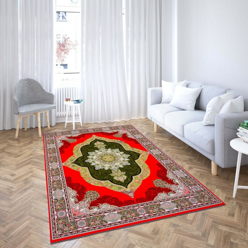 روفرشی کشدار طرح سنتی و مدرن مناسب هال و پذیرایی برند دفه کد TS 55