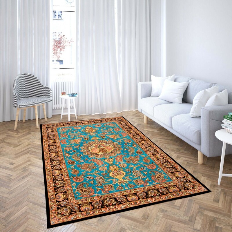 روفرشی کشدار طرح سنتی و مدرن مناسب هال و پذیرایی برند دفه کد TS 68