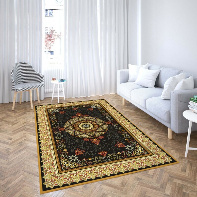 روفرشی کشدار طرح سنتی و مدرن مناسب هال و پذیرایی برند دفه کد TS 133