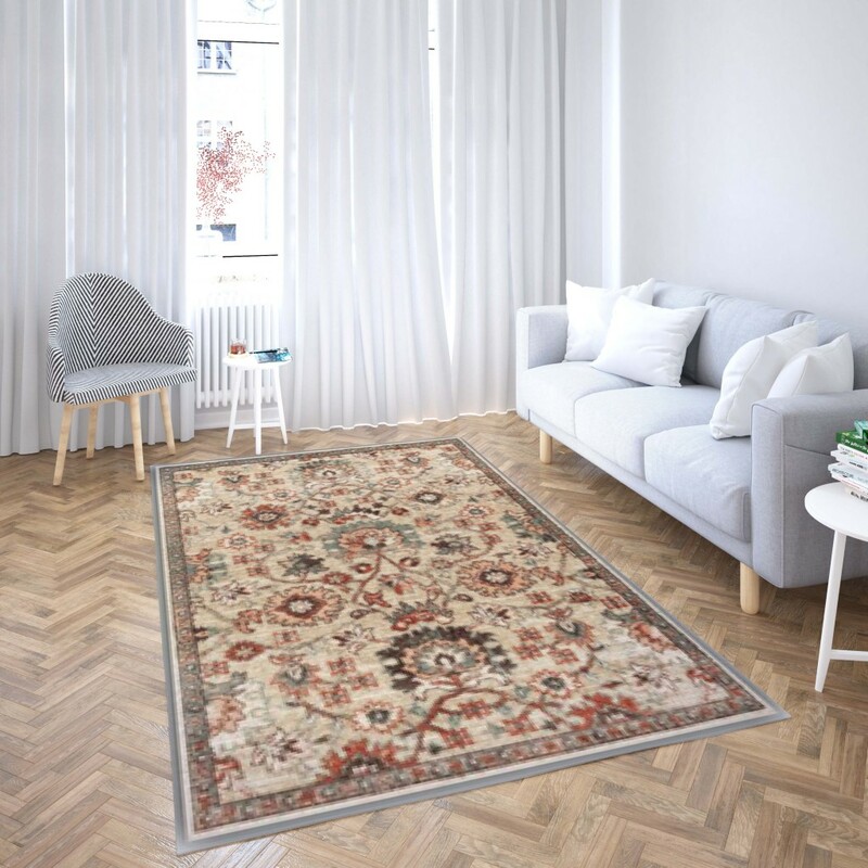 روفرشی کشدار طرح سنتی و مدرن مناسب هال و پذیرایی برند دفه کد TS 161