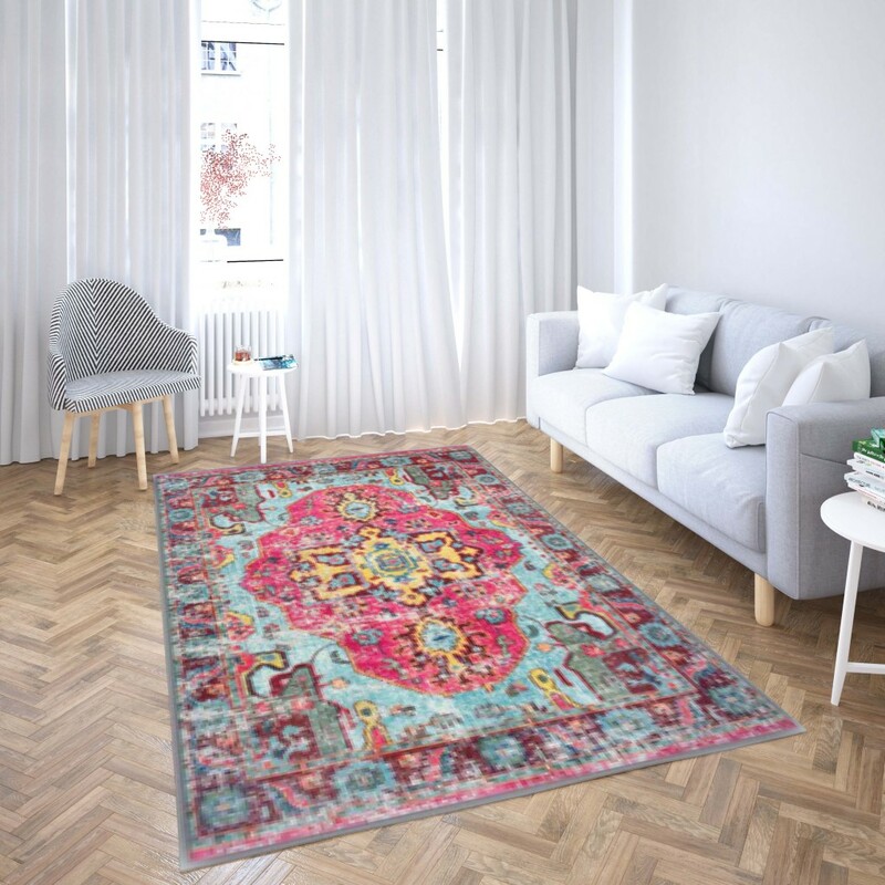 روفرشی کشدار طرح سنتی و مدرن مناسب هال و پذیرایی برند دفه کد TS 167