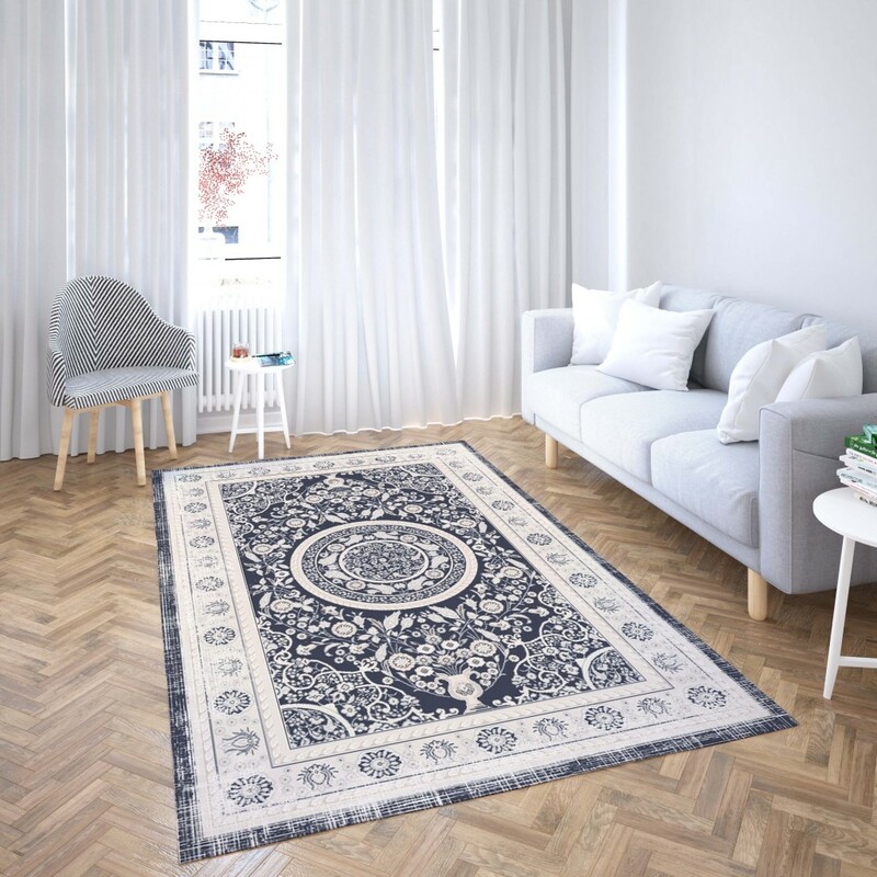 روفرشی کشدار طرح سنتی و مدرن مناسب هال و پذیرایی برند دفه کد TS 172