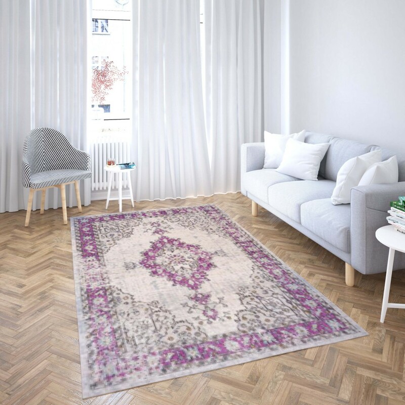 روفرشی کشدار طرح سنتی و مدرن مناسب هال و پذیرایی برند دفه کد TS 174