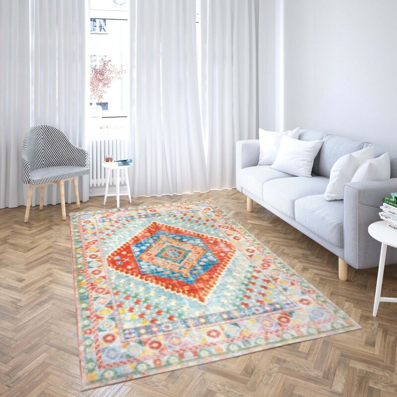 روفرشی کشدار طرح سنتی و مدرن مناسب هال و پذیرایی برند دفه کد TS 209