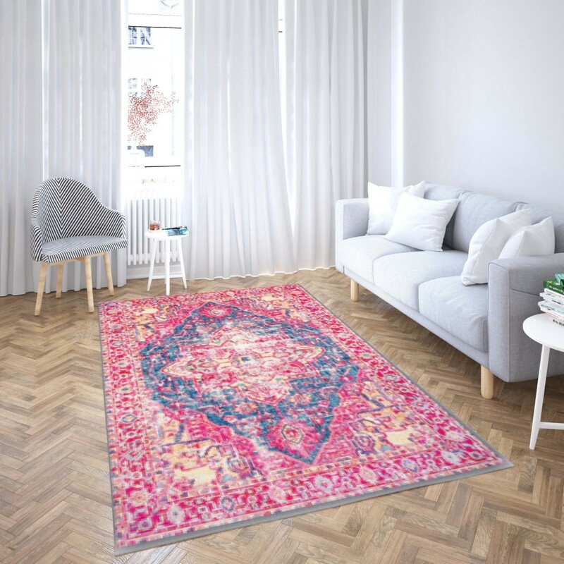 روفرشی کشدار طرح سنتی و مدرن مناسب هال و پذیرایی برند دفه کد TS 213