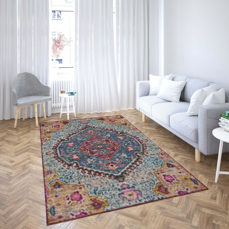 روفرشی کشدار طرح سنتی و مدرن مناسب هال و پذیرایی برند دفه کد TS 215