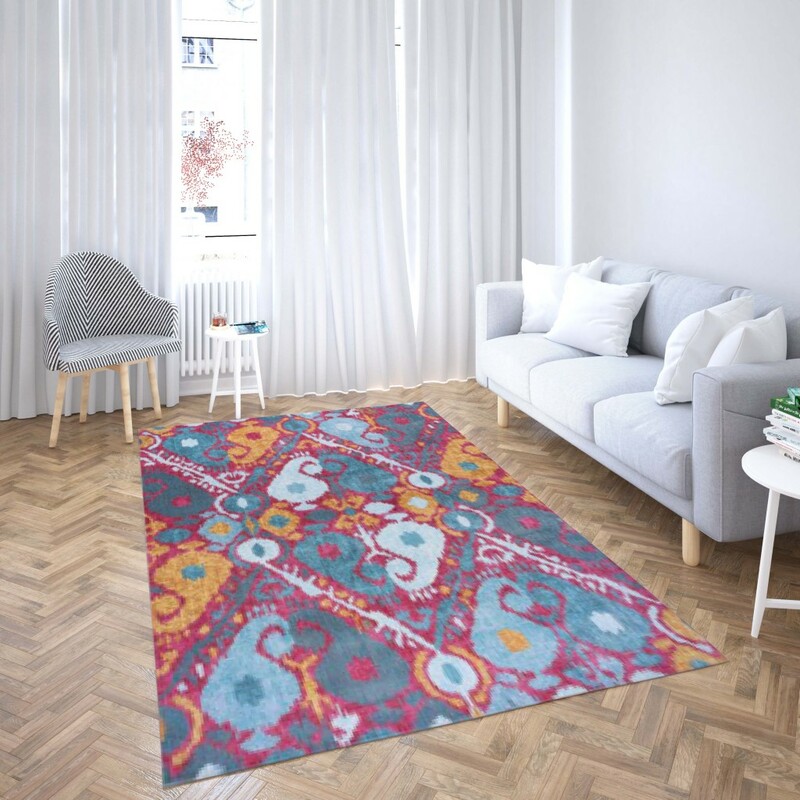 روفرشی کشدار طرح سنتی و مدرن مناسب هال و پذیرایی برند دفه کد TS 223