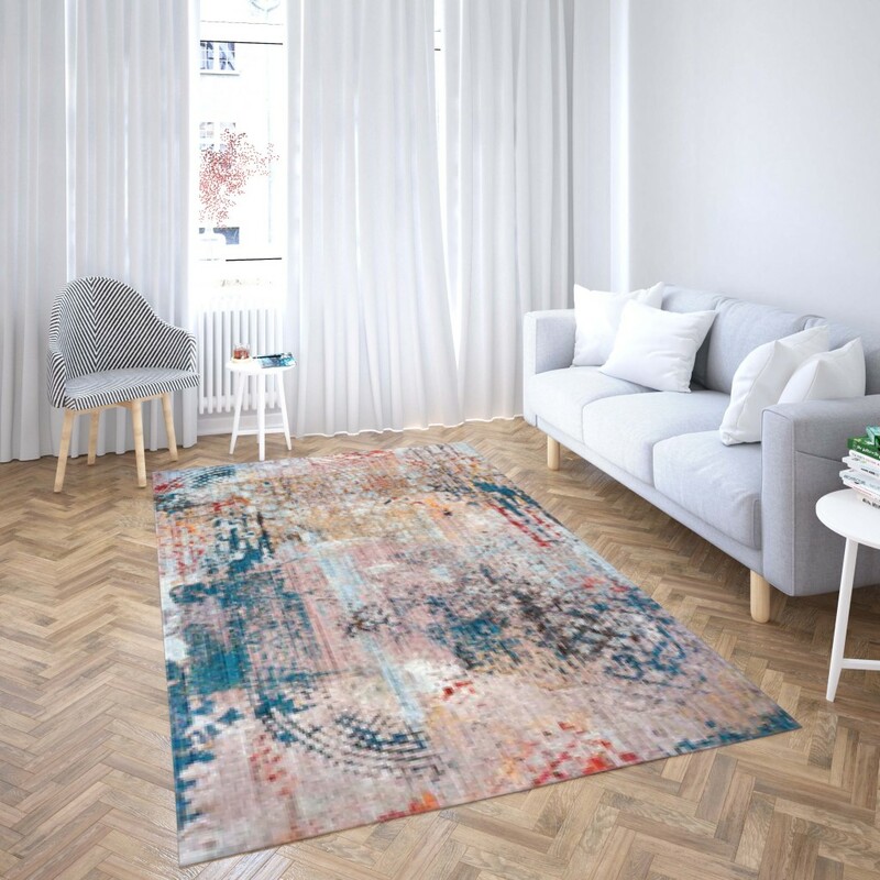 روفرشی کشدار طرح سنتی و مدرن مناسب هال و پذیرایی برند دفه کد TS 237