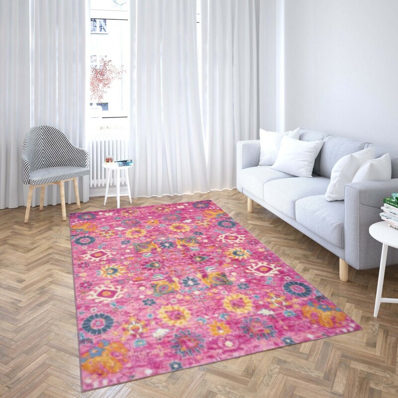 روفرشی کشدار طرح سنتی و مدرن مناسب هال و پذیرایی برند دفه کد TS 238