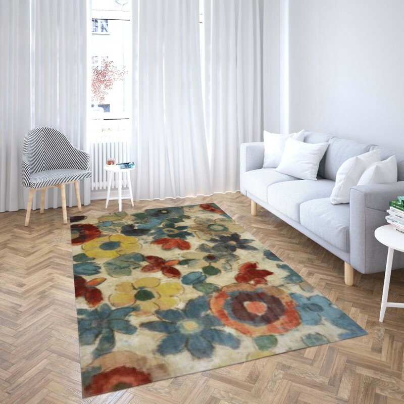 روفرشی کشدار طرح سنتی و مدرن مناسب هال و پذیرایی برند دفه کد TS 244