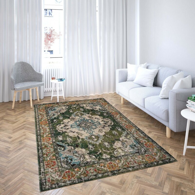 روفرشی کشدار طرح سنتی و مدرن مناسب هال و پذیرایی برند دفه کد TS 248