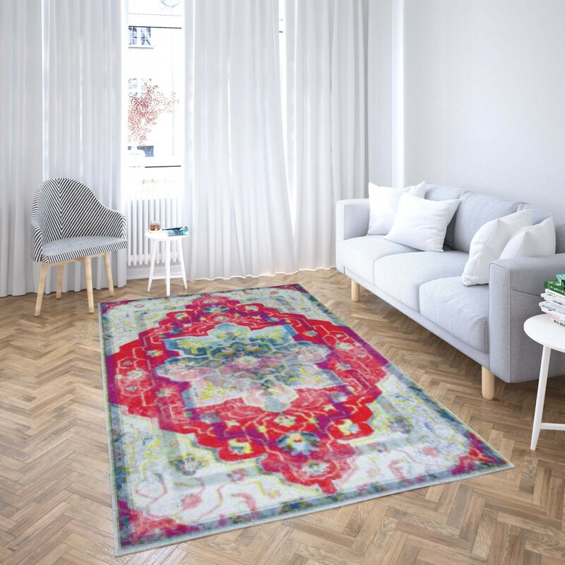 روفرشی کشدار طرح سنتی و مدرن مناسب هال و پذیرایی برند دفه کد TS 250