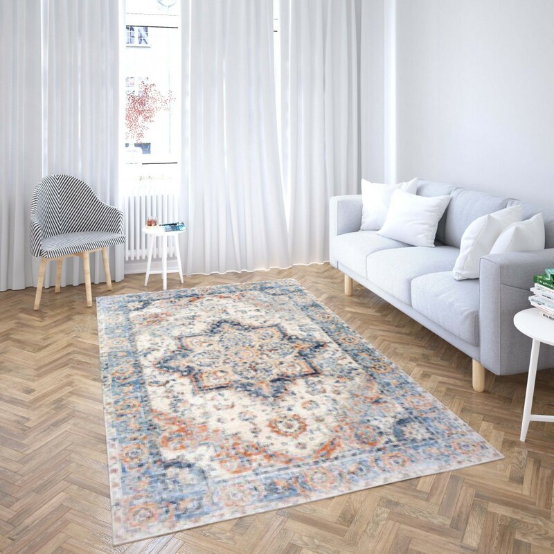 روفرشی کشدار طرح سنتی و مدرن مناسب هال و پذیرایی برند دفه کد TS 285