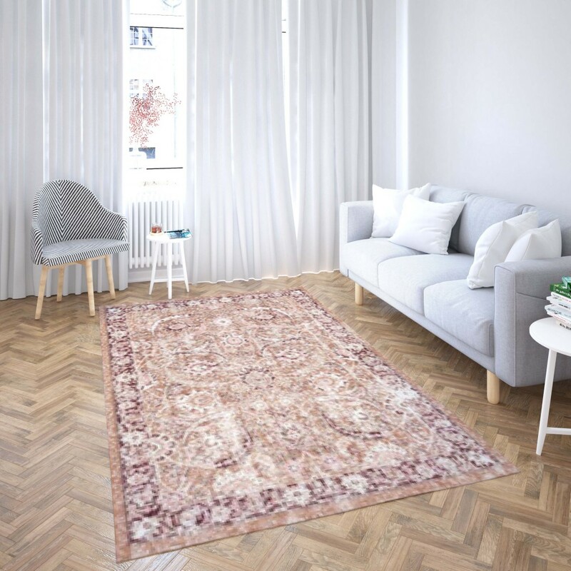 روفرشی کشدار طرح سنتی و مدرن مناسب هال و پذیرایی برند دفه کد TS 287