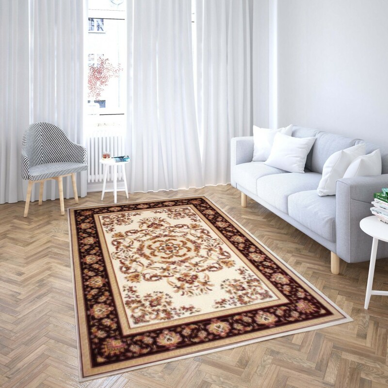 روفرشی کشدار طرح سنتی و مدرن مناسب هال و پذیرایی برند دفه کد TS 294