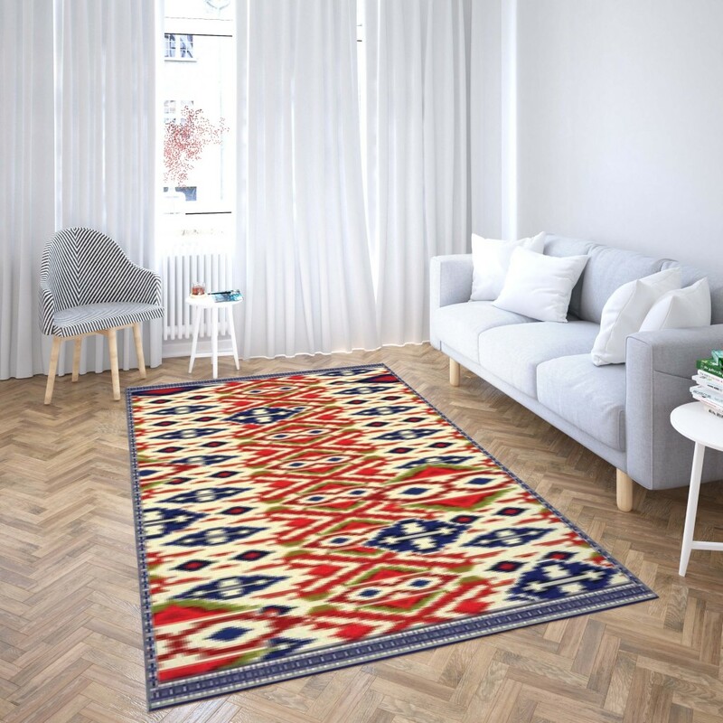 روفرشی کشدار طرح سنتی و مدرن مناسب هال و پذیرایی برند دفه کد TS 328