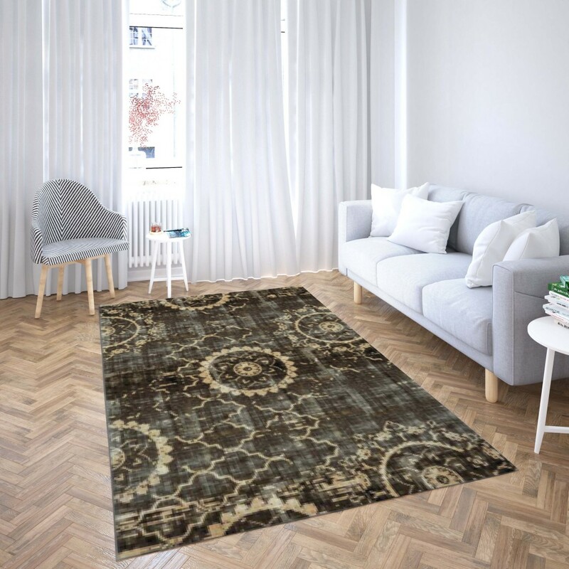 روفرشی کشدار طرح سنتی و مدرن مناسب هال و پذیرایی برند دفه کد TS 337