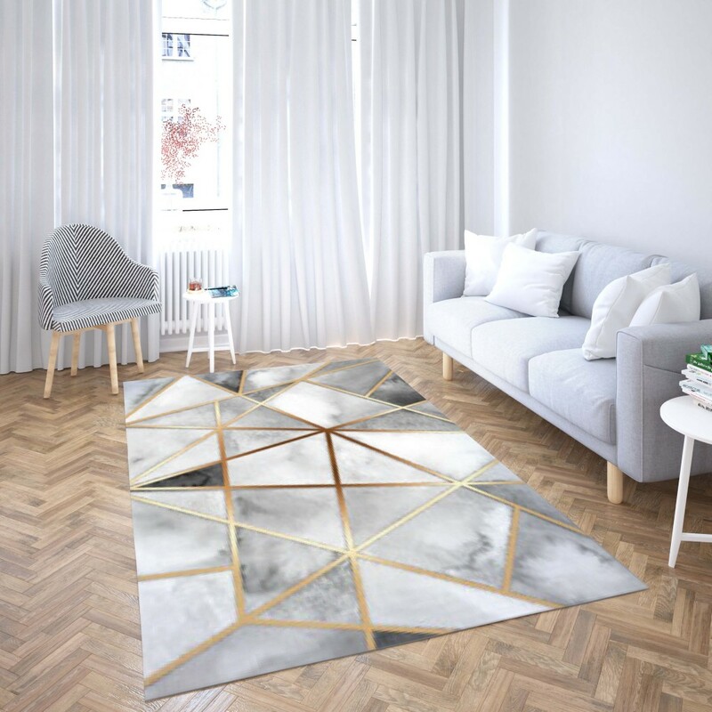 روفرشی کشدار طرح سنتی و مدرن مناسب هال و پذیرایی برند دفه کد TS 347