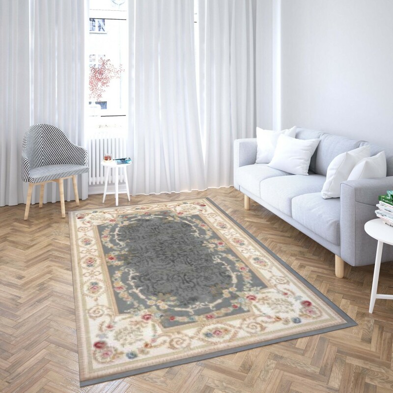 روفرشی کشدار طرح سنتی و مدرن مناسب هال و پذیرایی برند دفه کد TS 353