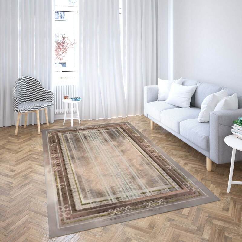 روفرشی کشدار طرح سنتی و مدرن مناسب هال و پذیرایی برند دفه کد TS 368