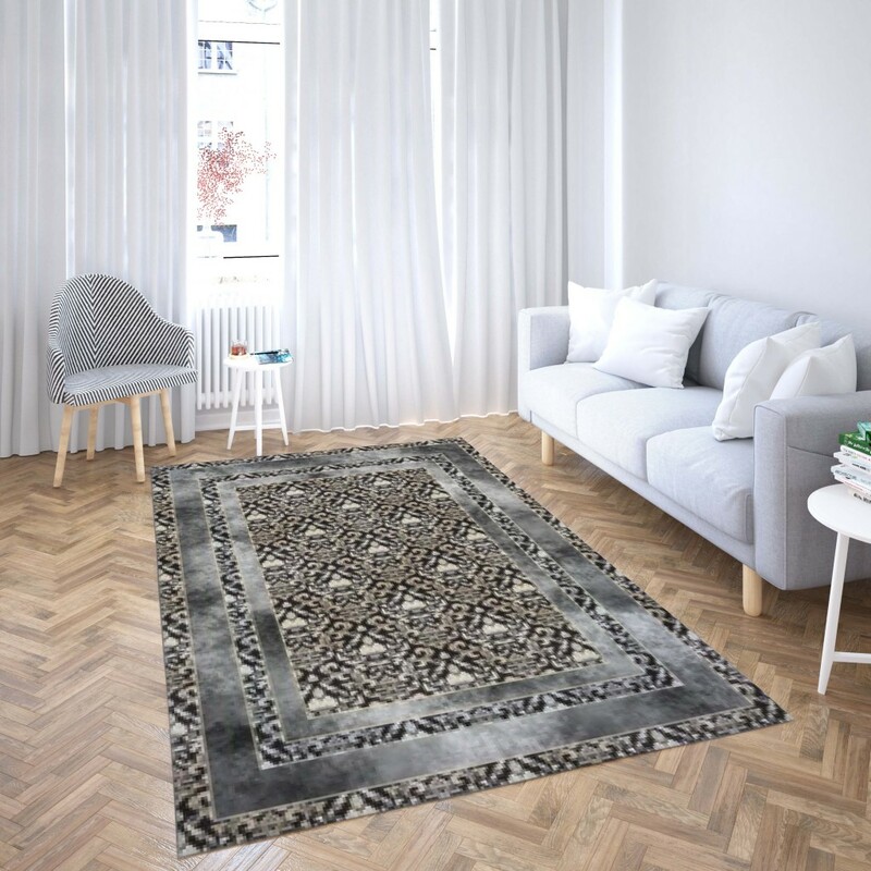 روفرشی کشدار طرح سنتی و مدرن مناسب هال و پذیرایی برند دفه کد TS 379