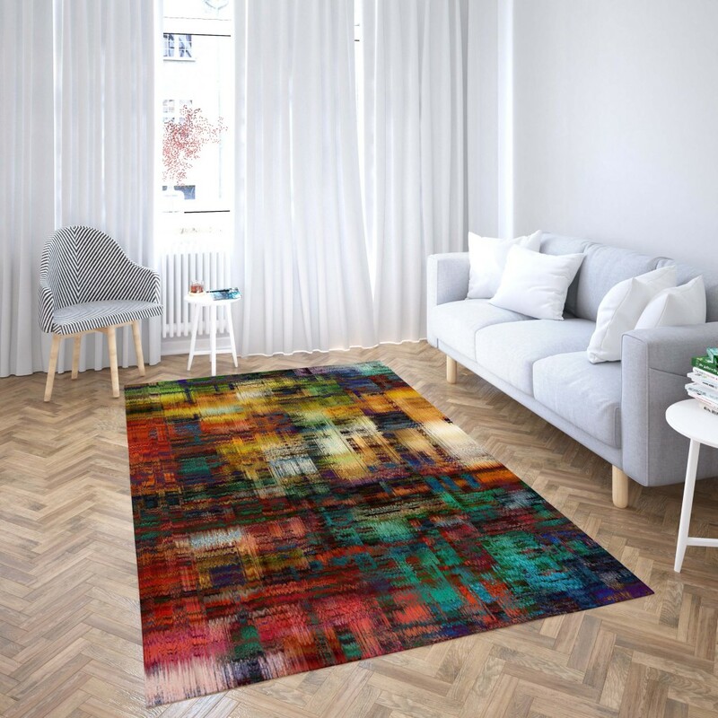 روفرشی کشدار طرح سنتی و مدرن مناسب هال و پذیرایی برند دفه کد TS 406