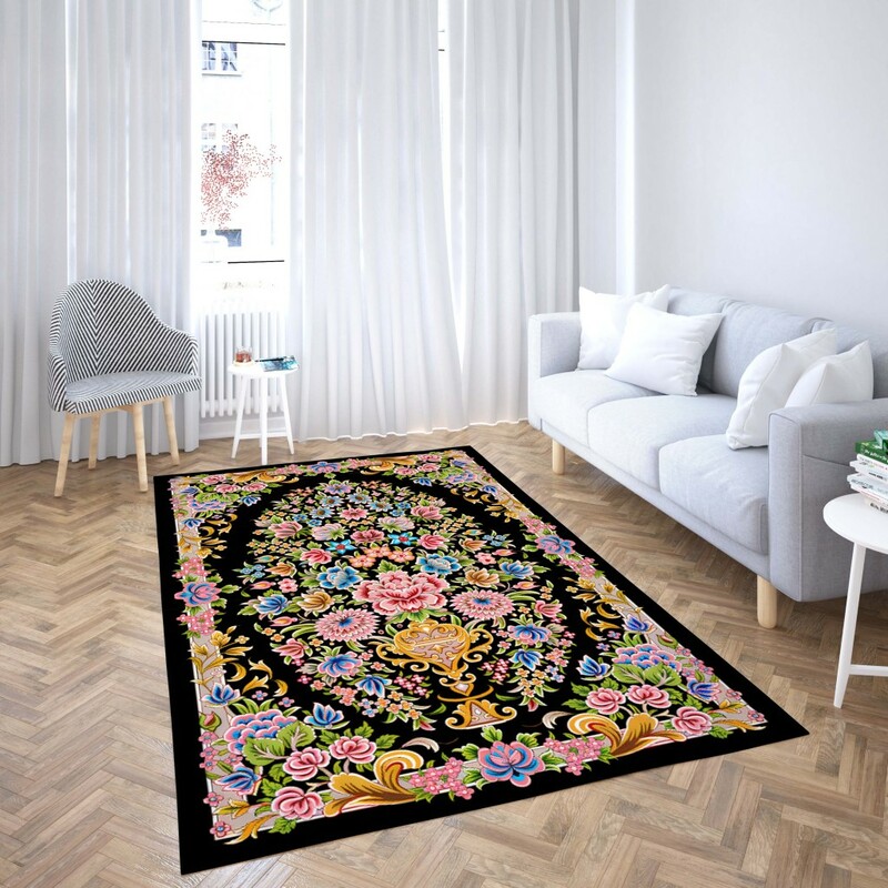 روفرشی کشدار طرح سنتی و مدرن مناسب هال و پذیرایی برند دفه کد TS 417