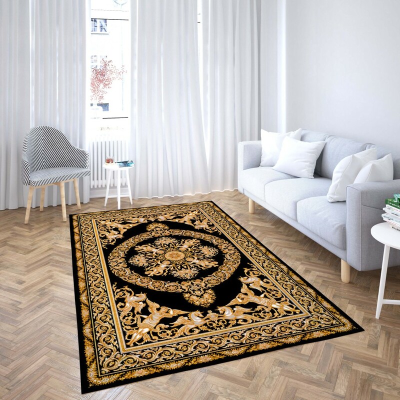 روفرشی کشدار طرح سنتی و مدرن مناسب هال و پذیرایی برند دفه کد TS 439