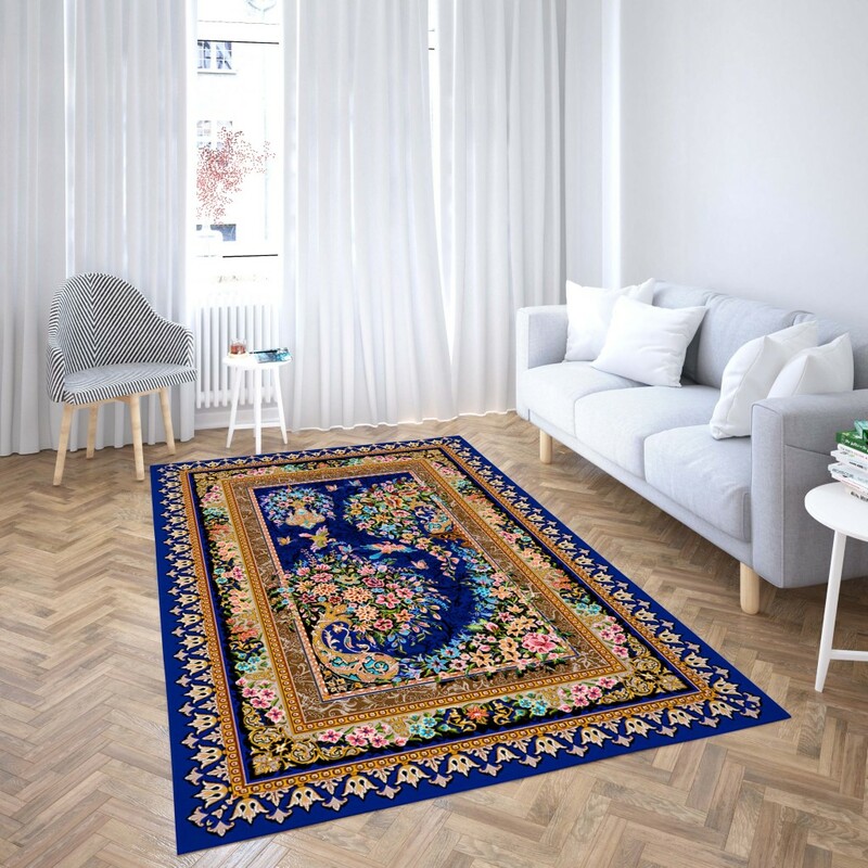 روفرشی کشدار طرح سنتی و مدرن مناسب هال و پذیرایی برند دفه کد TS 470