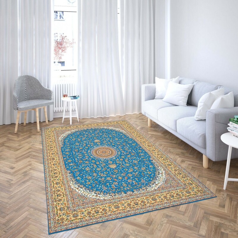 روفرشی کشدار طرح سنتی و مدرن مناسب هال و پذیرایی برند دفه کد TS 484