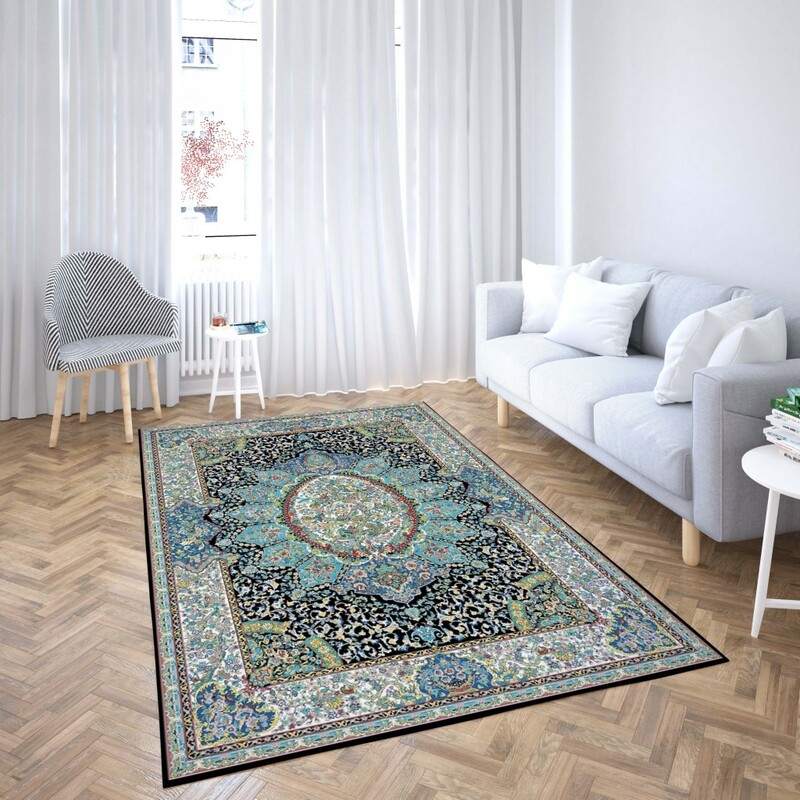 روفرشی کشدار طرح سنتی و مدرن مناسب هال و پذیرایی برند دفه کد TS 494