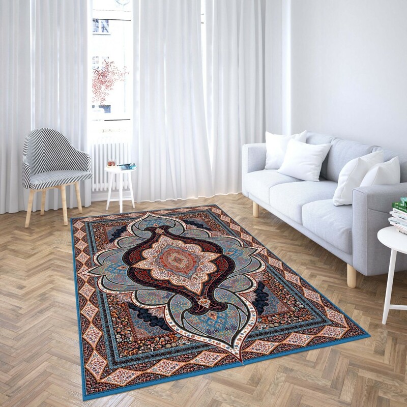 روفرشی کشدار طرح سنتی و مدرن مناسب هال و پذیرایی برند دفه کد TS 502