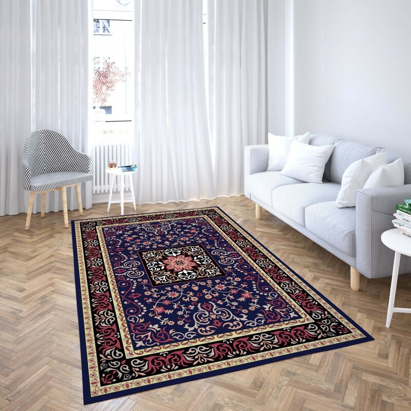 روفرشی کشدار طرح سنتی و مدرن مناسب هال و پذیرایی برند دفه کد TS 525