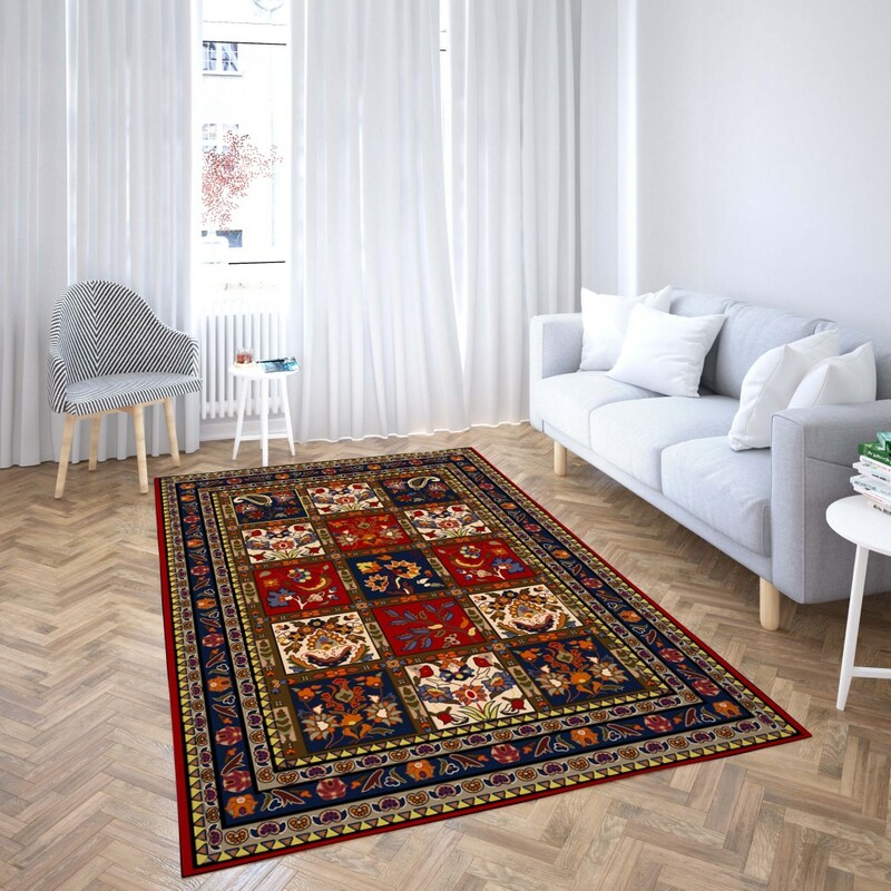 روفرشی کشدار طرح سنتی و مدرن مناسب هال و پذیرایی برند دفه کد TS 548