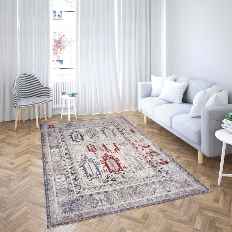 روفرشی کشدار طرح سنتی و مدرن مناسب هال و پذیرایی برند دفه کد TS 549